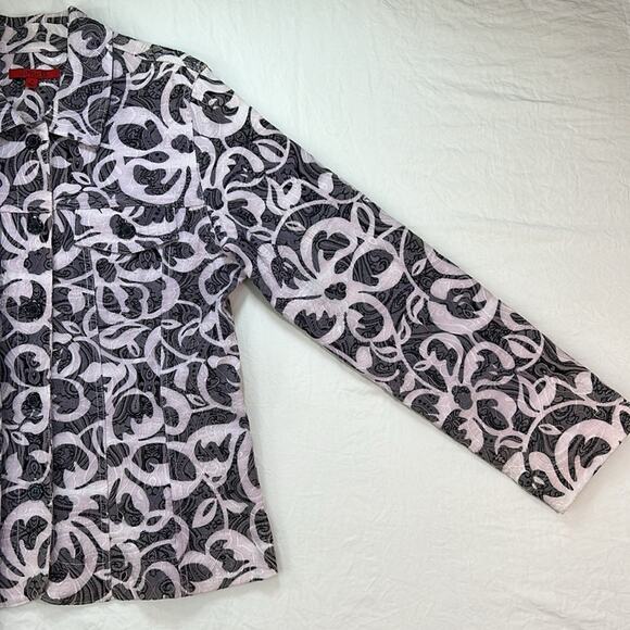 Joni B. jacket women’s Medium Embroidery Dainty Fairy Barbiecore Dark Academia - Picture 6 of 13